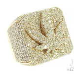 Custom Made Weed Leaf Pinky Ring 65988 - Image 1