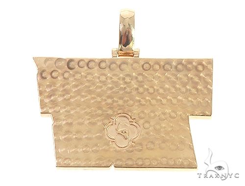Custom Made White Mike Diamond Pendant 65960 - Image 3