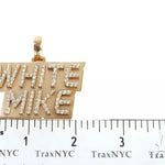 Custom Made White Mike Diamond Pendant 65960 - Image 6