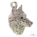 Custom Made Wolf Pendant 68258 - Image 2