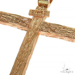 Custom Made Wood Design Cross Pendant 68485 - Image 3
