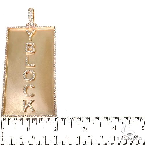 Custom Made YBLOCK Diamond Pendant 67789 - Image 5