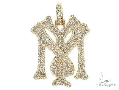 Custom Made 'YM' Mini Diamond Pendant 66266 - Image 1