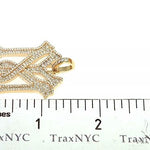 Custom Made 'YM' Mini Diamond Pendant 66266 - Image 7