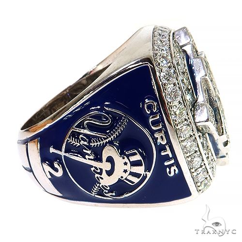 14K Gold Custom Made Yankees Championship Ring, photo 3 of 6
