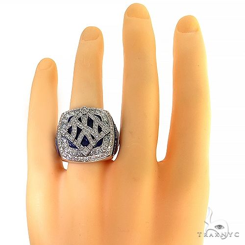 14K Gold Custom Made Yankees Championship Ring, photo 6 of 6