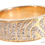 Custom Micro-Pave Diamond Fingerprints Rings Set 64097 - Image 4