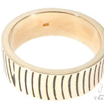 Custom Micro-Pave Diamond Fingerprints Rings Set 64097 - Image 7