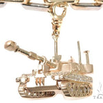 Custom Military Charms Diamond Bracelet 64138 - Image 4