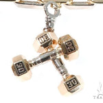 Custom Military Charms Diamond Bracelet 64138 - Image 5