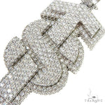 Custom Nade 'TS' Diamond Logo Pendant 67189 - Image 3