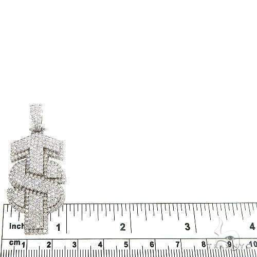 Custom Nade 'TS' Diamond Logo Pendant 67189 - Image 5