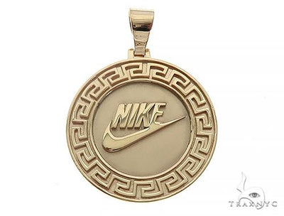 Custom Nike Pendant  Yellow Gold 65259 - Image 1