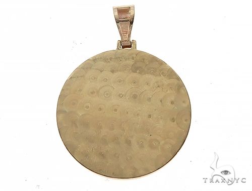 Custom Nike Pendant Yellow Gold 65259 | TraxNYC