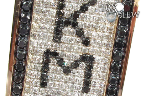 Custom Pave Diamond Dog Tag 1 30789 - Image 3