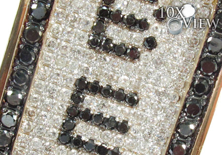 Custom Pave Diamond Dog Tag 2 30790 - Image 3