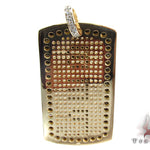 Custom Pave Diamond Dog Tag 2 30790 - Image 4
