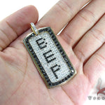 Custom Pave Diamond Dog Tag 2 30790 - Image 5