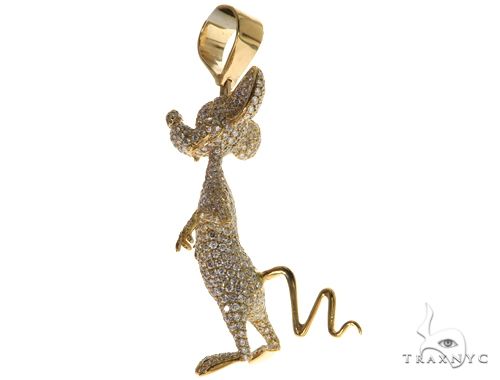 Custom Pinky and The Brain Pendants 63710 | TraxNYC