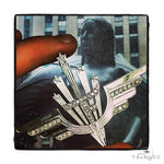 Custom Prong Diamond Pendant 37733 - Image 1