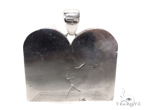 Custom Silver Decalogue Pendant, photo 3 of 7