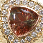 Custom Smoky Quartz Diamond Ring 37455 - Image 4