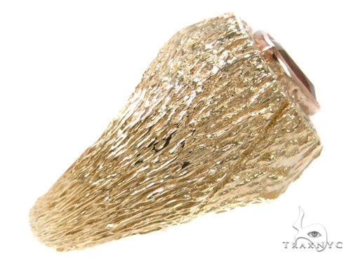 Custom Smoky Quartz Diamond Ring 37455 - Image 5