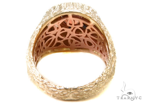 Custom Smoky Quartz Diamond Ring 37455 - Image 7