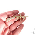 Custom Tommy Gun Diamond Pendant 64219 - Image 12