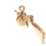 Custom Tommy Gun Diamond Pendant 64219 - Image 7