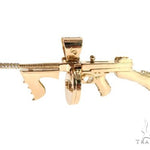 Custom Tommy Gun Diamond Pendant 64219 - Image 8