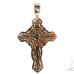 Custom TraxNYC Diamond Cross Crucifix with Praying Hands 64014 - Image 3