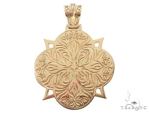 Custom TraxNYC Diamond Large Logo Pendant 65649 - Image 3