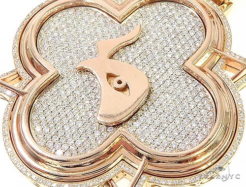 Custom TraxNYC Diamond Large Logo Pendant 65649 - Image 4