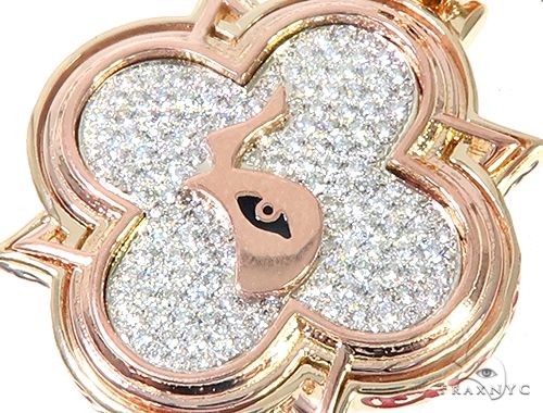 Custom TraxNYC Diamond Mini Logo Pendant 65459 - Image 4