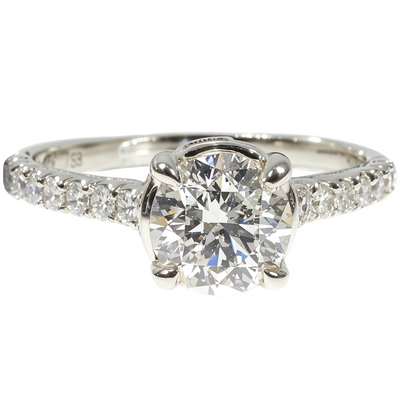 Custom Diamond Engagement Ring 64502