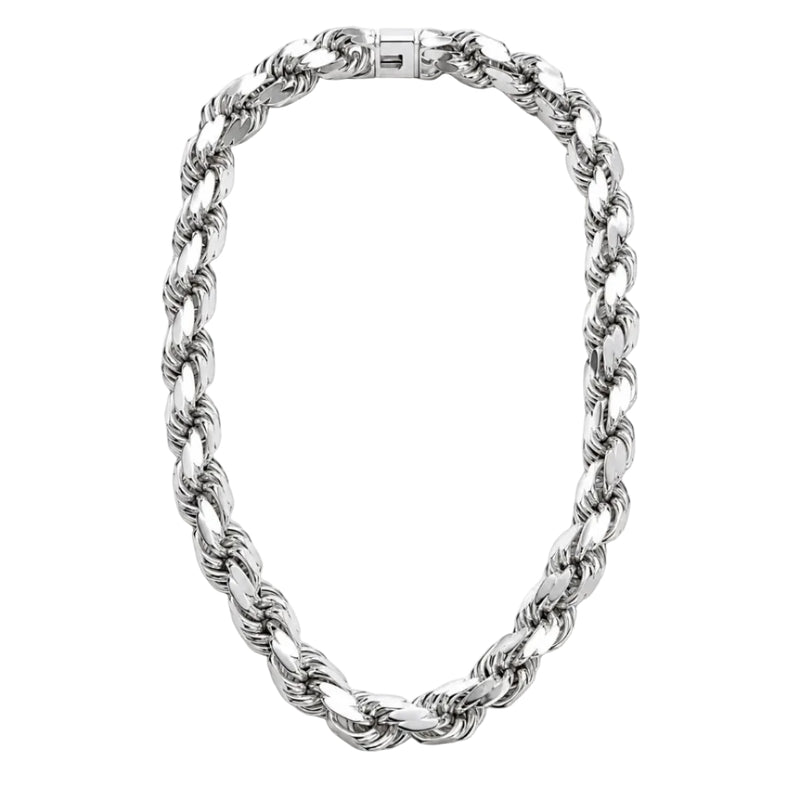 Custom Silver Rope Chain 20 mm 71415