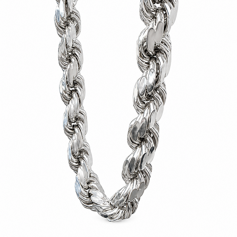 Custom Silver Rope Chain 20 mm 71415