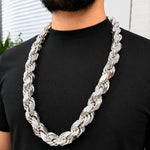 Custom Silver Rope Chain 20 mm 71415