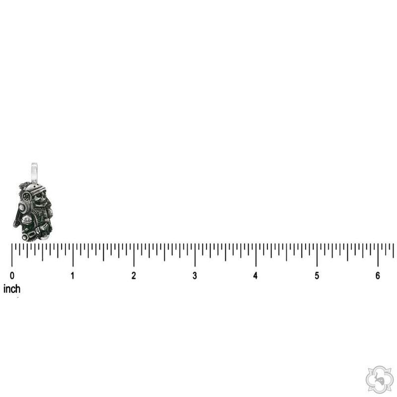 Cyber Legion Aztec Skull Pendant 70639 - Image 6