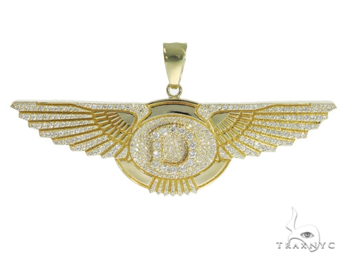'D' Eagle Diamond Pendant 45361 - Image 5