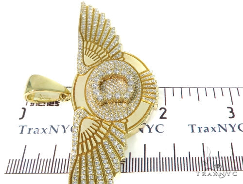 'D' Eagle Diamond Pendant 45361 - Image 8