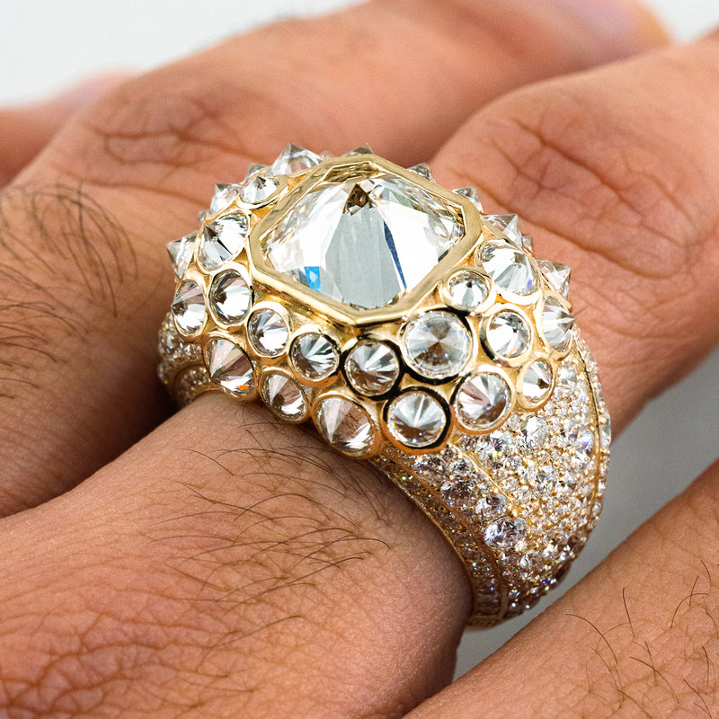14K Gold Moses Gift Lab-Grown Diamond Ring, photo 7 of 14