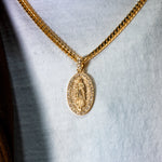 Circular Pendant With Jesus Head Set 71008