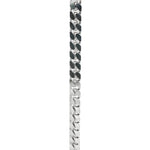 .925 Silver Beveled Curb Chain 4.5mm 71145