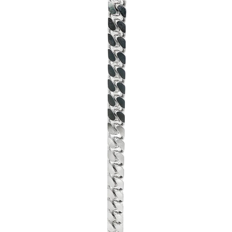 .925 Silver Beveled Curb Chain 4.5mm 71145