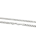 .925 Silver Beveled Curb Chain 4.5mm 71145