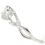 Daisy Diamond Engagement Ring 49251 - Image 5