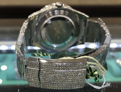 DateJust Oyster Perpetual Diamond Rolex Watch 41mm Stainless Steel 63894 - Image 5