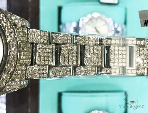 DateJust Oyster Perpetual Diamond Rolex Watch 41mm Stainless Steel 63894 - Image 6